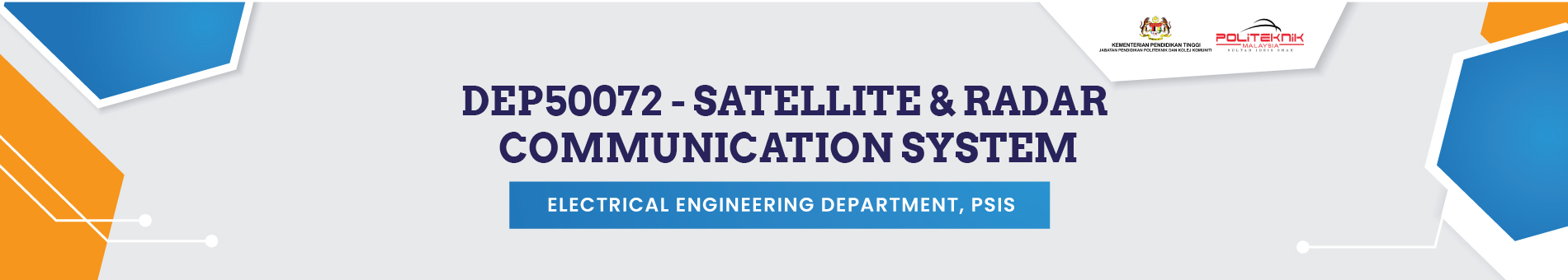 DEP50072 SATELLITE &amp; RADAR COMMUNICATION SYSTEM