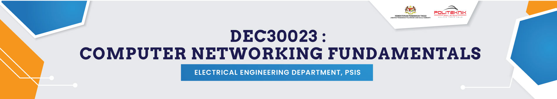 DEC30023 COMPUTER NETWORKING FUNDAMENTALS