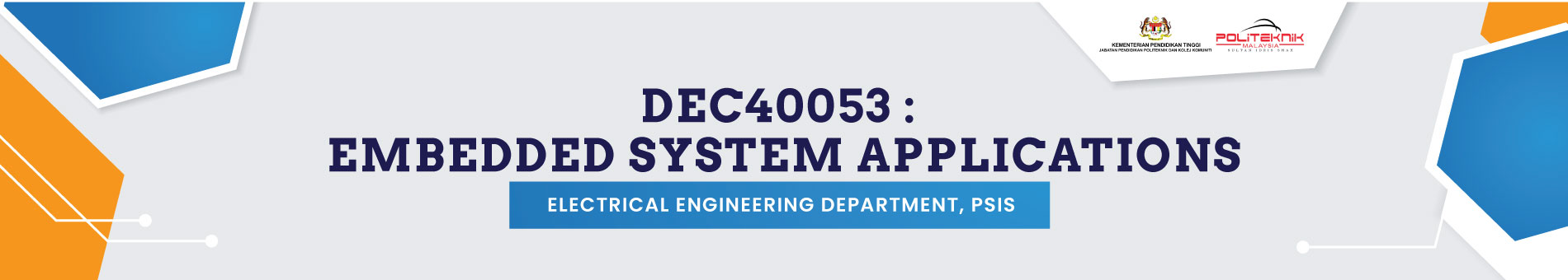 DEC40053 EMBEDDED SYSTEM APPLICATIONS (EKAR)