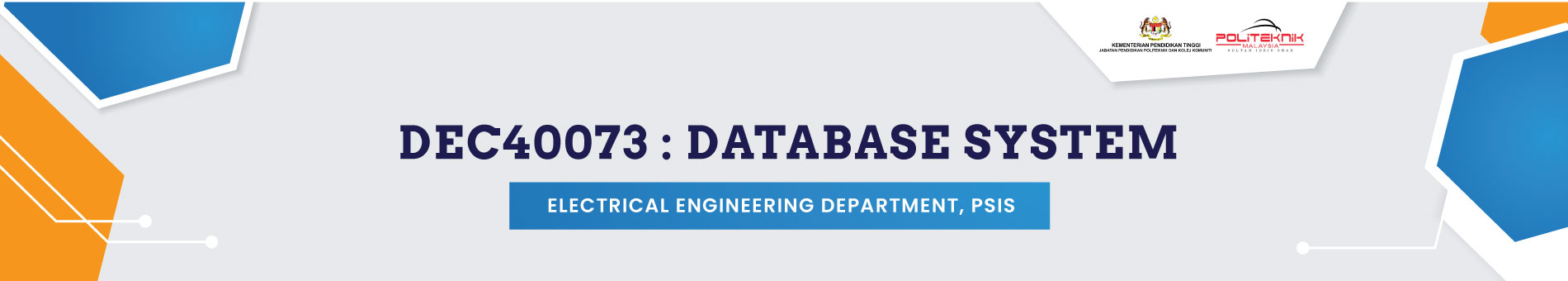 DEC40073 DATABASE SYSTEM