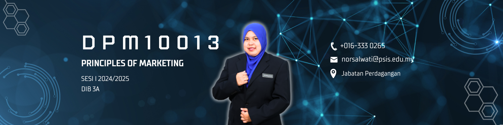 SESI 1 2024/2025 DPM10013 PRINCIPLES OF MARKETING