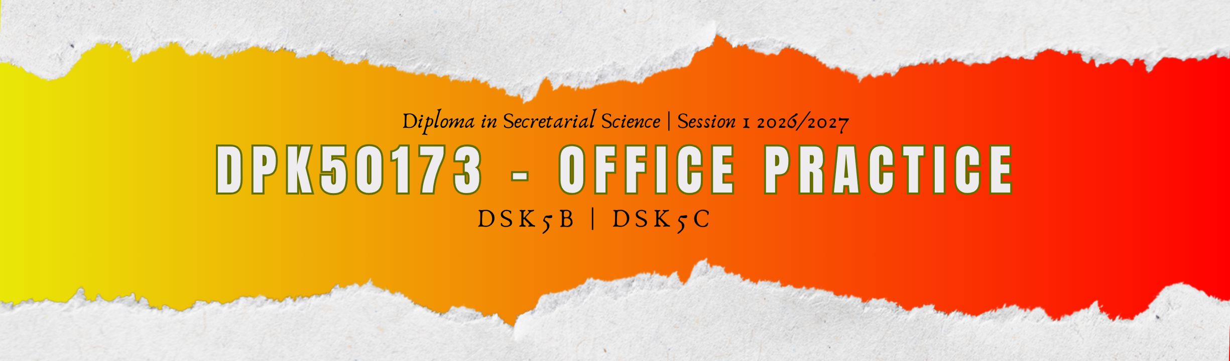 S1/2026 DPK50173 OFFICE PRACTICE