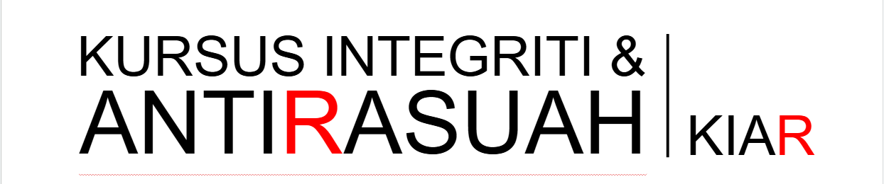 MPU22071 KURSUS INTEGRITI DAN ANTIRASUAH