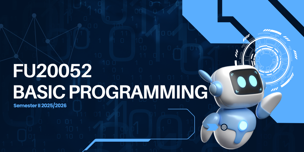 FU20052 BASIC PROGRAMMING