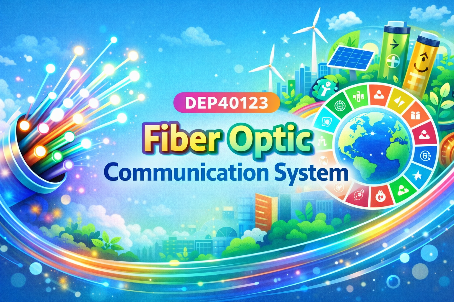 DEP40123 FIBRE OPTIC COMMUNICATION SYSTEM