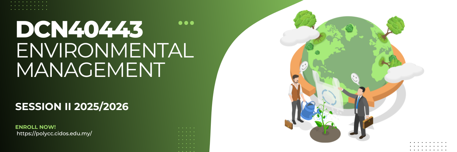 DCN40443 ENVIRONMENTAL MANAGEMENT
