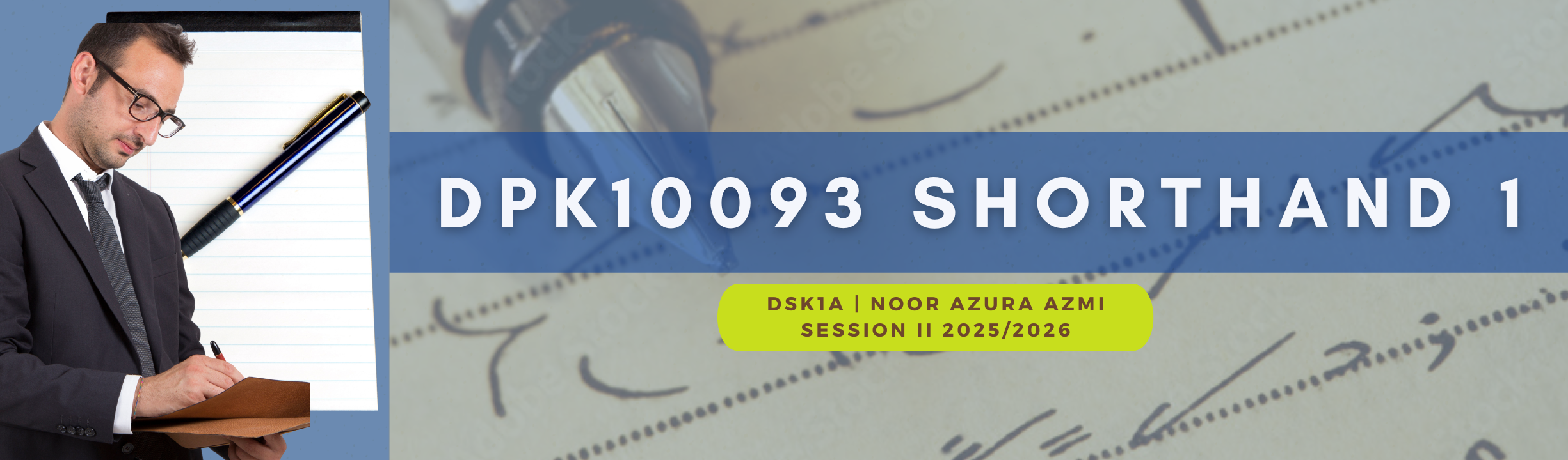 SESI 2 20252026 DPK10093 - SHORTHAND 1