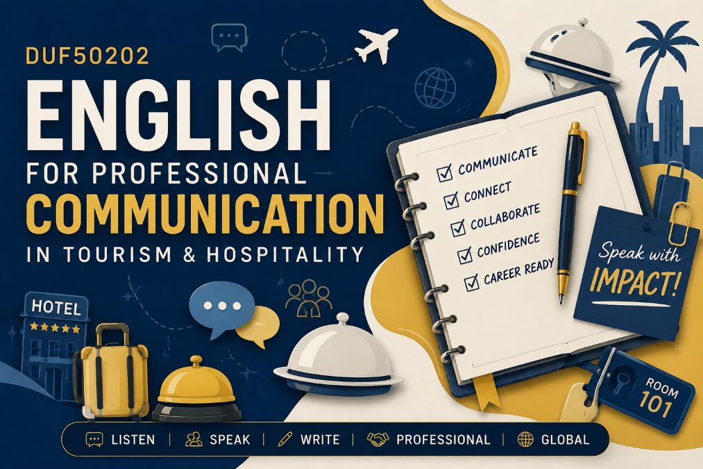 DUF50202 ENGLISH FOR PROFESSIONAL COMMUNICATION IN TOURISM AND HOSPITALITY