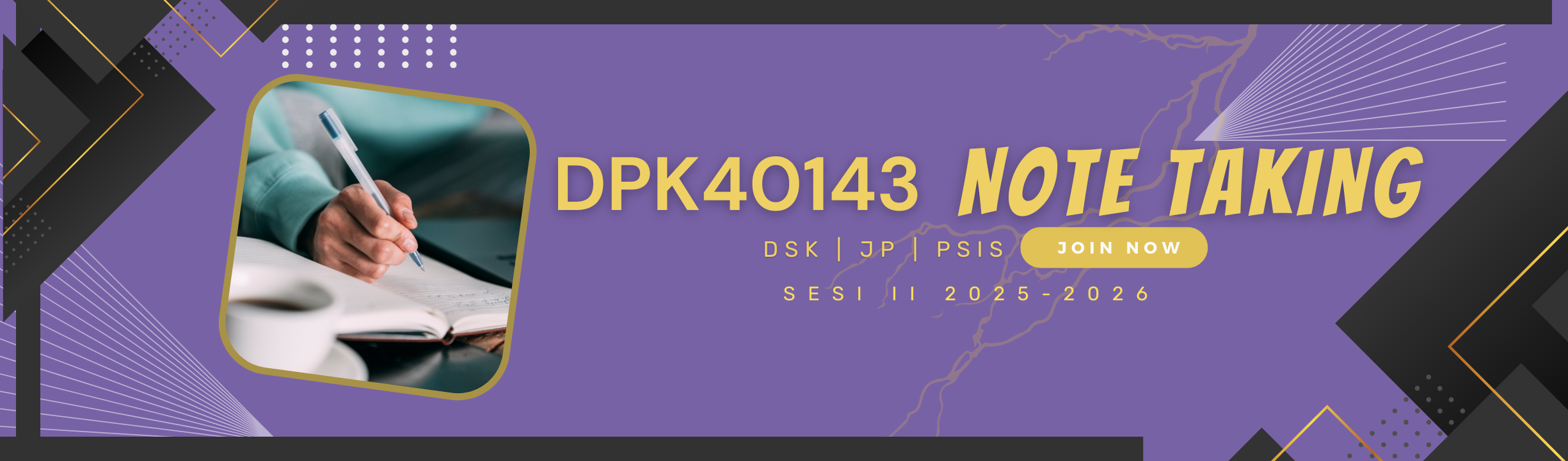 SESI 2 2025/2026 DPK40143 - NOTE TAKING