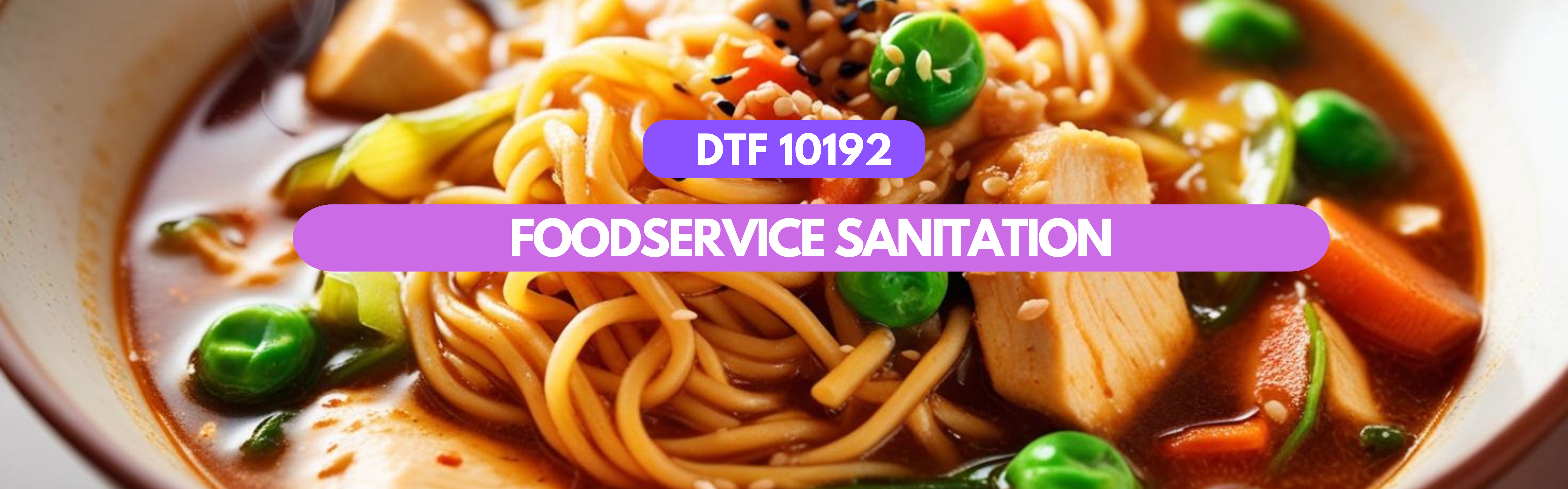 DTF10192 - FOODSERVICE SANITATION (DHF1A)